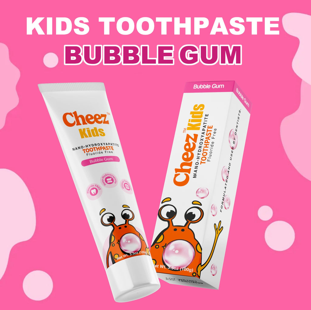 Cheez Kids Nano-Hydroxyapatite Toothpaste bubblegum Flavor